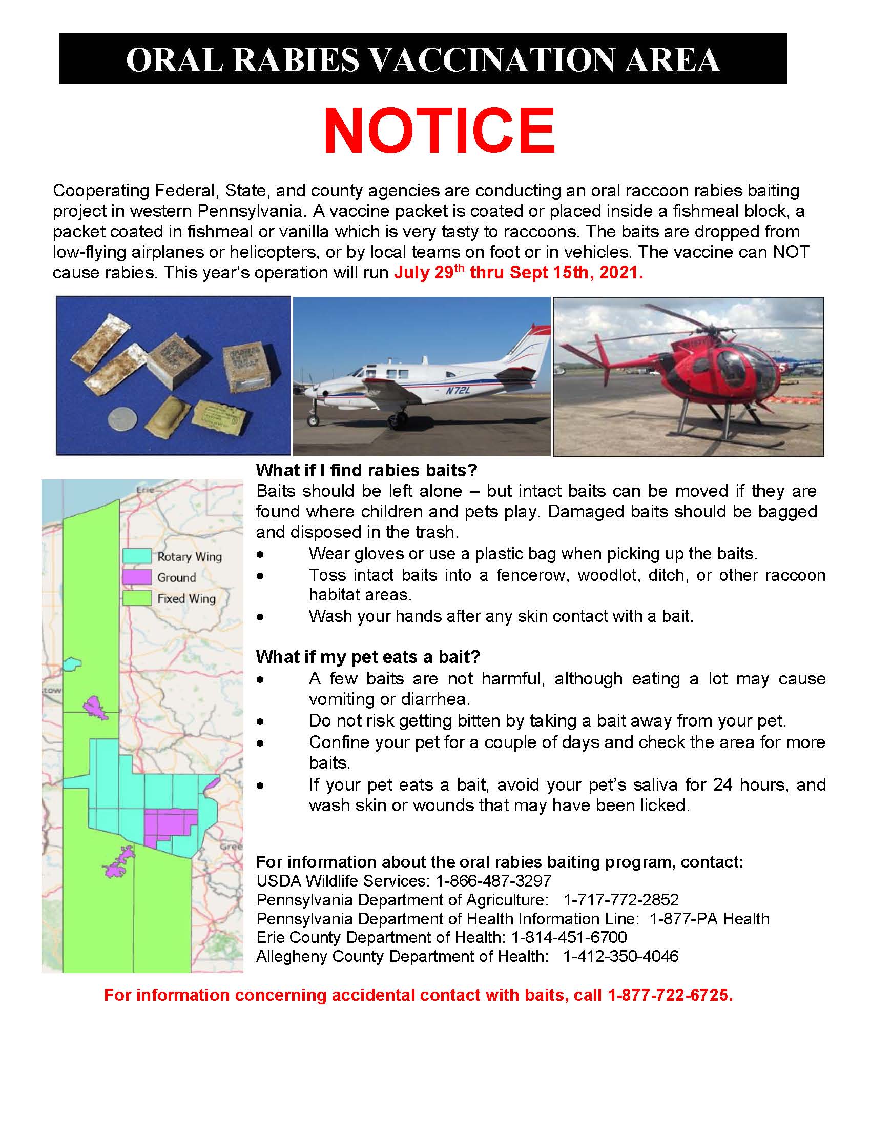 2021 Western PA ORV Program NOTICE (Final) Corrected Dates