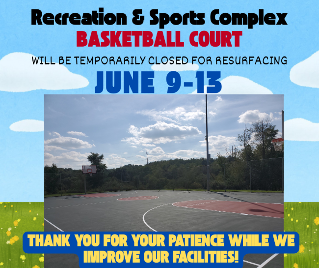 COURT RESURFACING 06.09.25 to 06.13.25